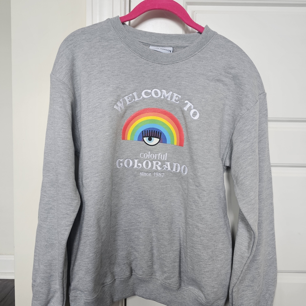 Chiara Ferragni Colorado Rainbow Sweatshirt